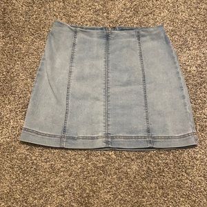 Jean Mini Skirt